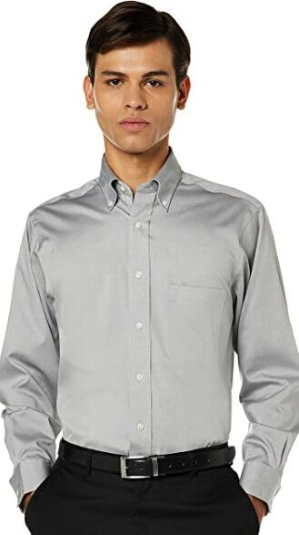 Van Heusen non iron shirts in grey color