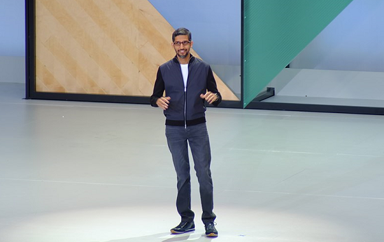 Google CEO Sundar Pichai.Credit: Steven Zimmerman/Wikipedia Commons